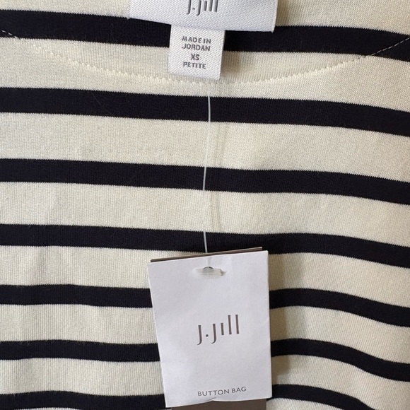 NWT J.Jill striped top, size XSP - Picture 2 of 7